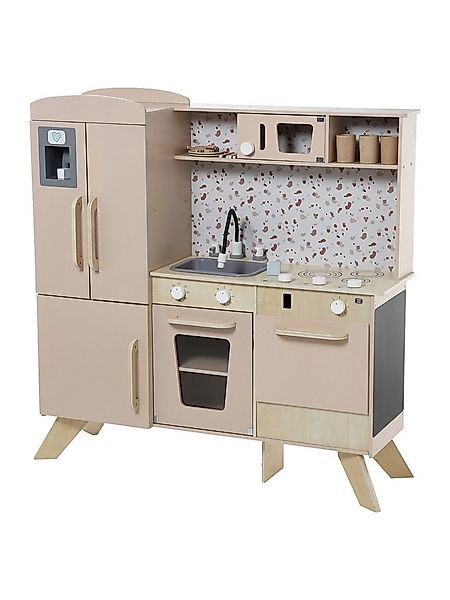 vertbaudet Spielküche Große Kinder Spielküche mit Zubehör Holz FSC® Holz günstig online kaufen