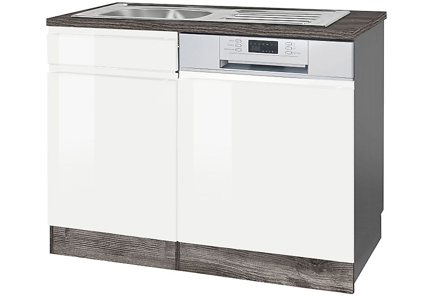 KOCHSTATION Spülenschrank "KS-Virginia", 110 cm breit, inklusive Einbauspül günstig online kaufen