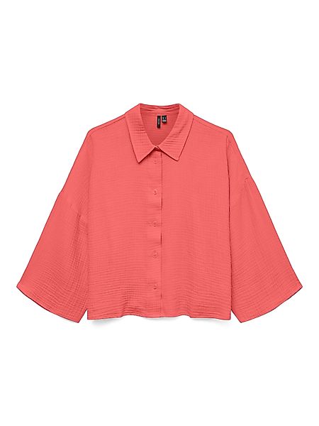Vero Moda Hemdbluse VMNATALI CROP SHIRT günstig online kaufen
