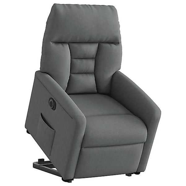 vidaXL Relaxsessel mit Aufstehhilfe Elektrisch Dunkelgrau Stoff 3303053 günstig online kaufen