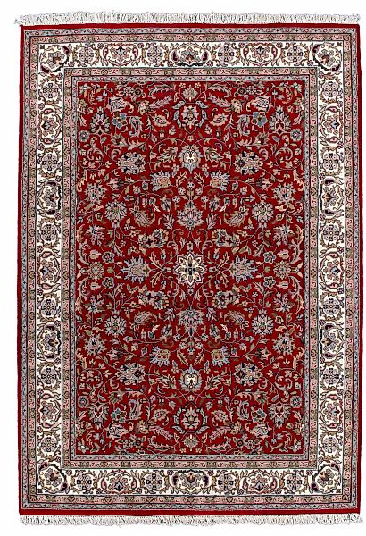 THEKO Orientteppich "Benares Isfahan" rechteckig 12 mm Höhe reine Wolle, ha günstig online kaufen