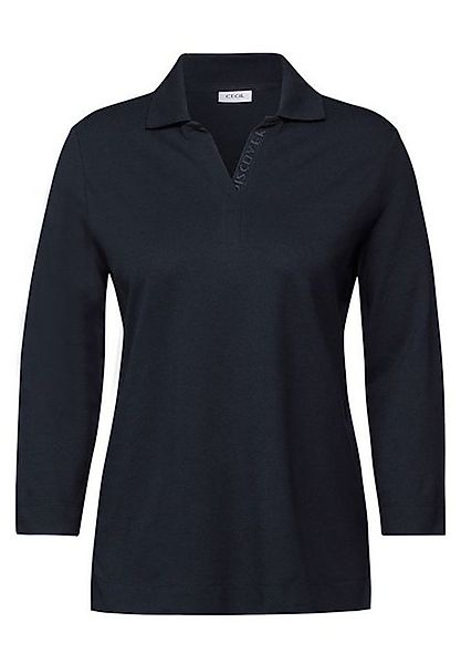 Cecil Langarm-Poloshirt günstig online kaufen