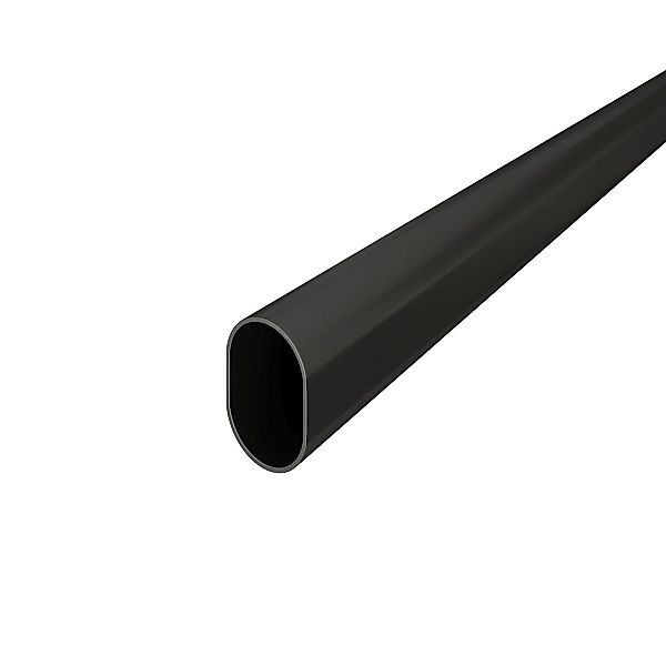MS Beschläge Kleiderstange Garderobenstange Kleiderstangenhalter Schwarz günstig online kaufen