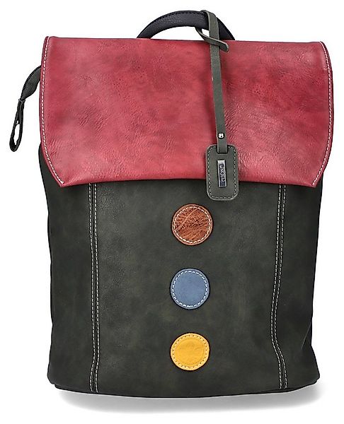 Rieker Cityrucksack, Freizeitrucksack, Shoppingrucksack mit bunten Akzenten günstig online kaufen