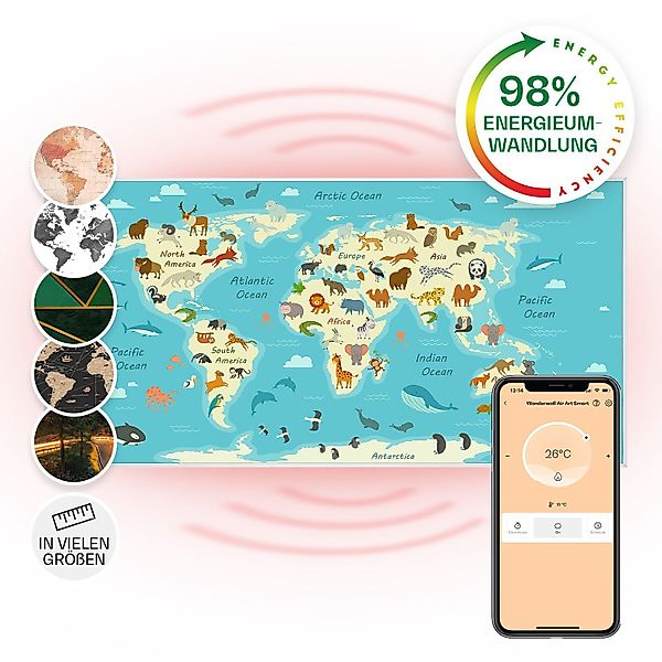 Klarstein Heizkörper Wonderwall Air Art Smart günstig online kaufen