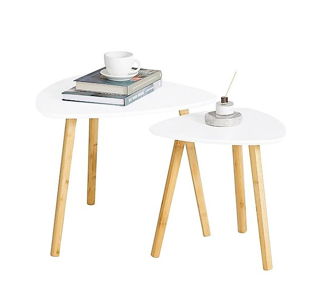 SoBuy Beistelltisch FBT74, 2er Set, Satztisch Couchtisch Sofatisch, Beine a günstig online kaufen
