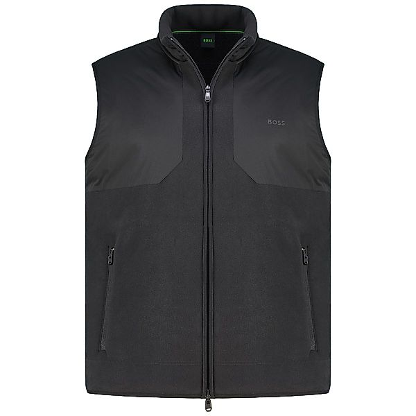 BOSS Sweatweste mit Teddyfleece-Innenfutter Farbe schwarz Größe: 5XL günstig online kaufen