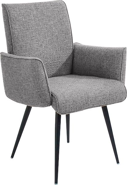 K+W Komfort & Wohnen Armlehnstuhl »Giacomo I« () 1 Stk.4- Fuß-Armlehnenstuh günstig online kaufen