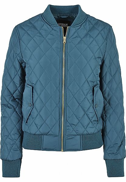 URBAN CLASSICS Langmantel "Urban Classics Damen Ladies Diamond Quilt Nylon günstig online kaufen