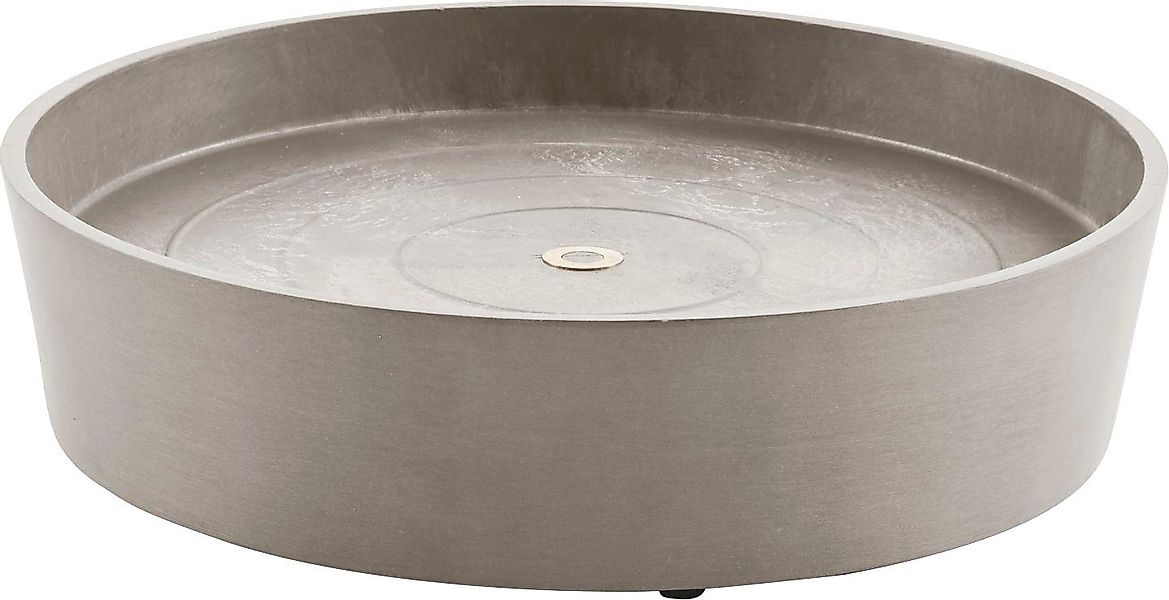 ECOPOTS Blumentopfuntersetzer SAUCER WHEELS Taupe, BxTxH: günstig online kaufen