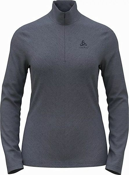 Odlo Langarmshirt Mid layer 1/2 zip ROY folkstone gray - india ink günstig online kaufen