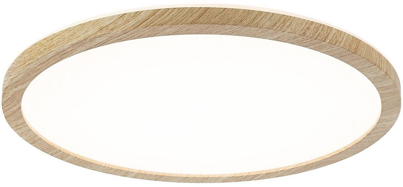 Paulmann LED Panel Atria Shine IP44 16W 3000K 293mm Eiche Kunststoff, LED f günstig online kaufen