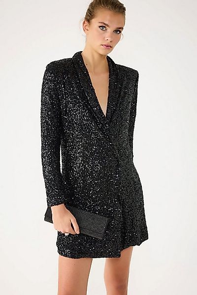 No Matter What Minikleid Wattiertes Mini-Jackenkleid mit Pailletten günstig online kaufen