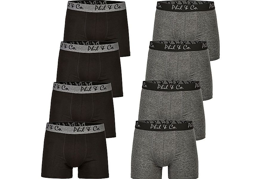 Phil & Co. Boxershorts PHIL & Co Berlin 8er Pack Herren Boxershorts Pants T günstig online kaufen