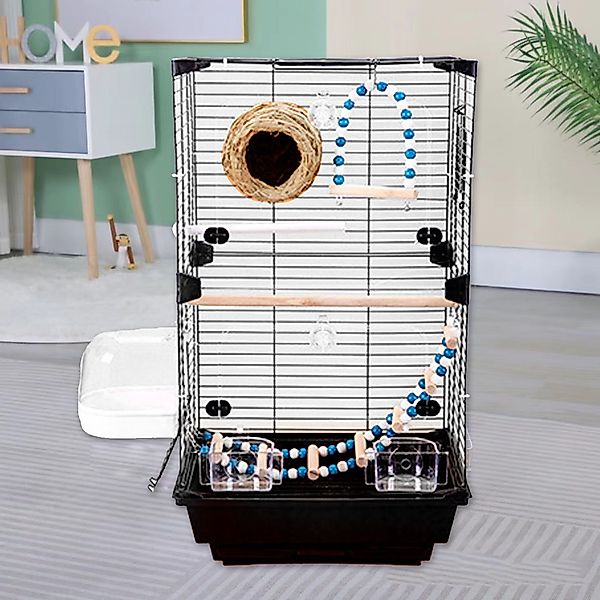 YINDN Vogelkäfig 63 cm Sittichkäfig, Nagerkäfig günstig online kaufen