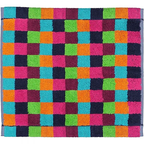 Cawö - Life Style Karo 7047 - Farbe: 84 - multicolor - Seiflappen 30x30 cm günstig online kaufen