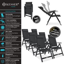 KESSER Gartenstuhl (6 St), Hochlehner mit günstig online kaufen