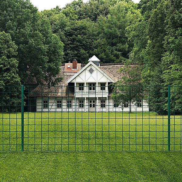 vidaXL Gartenzaun, Metallzaun Stahl 20 x günstig online kaufen