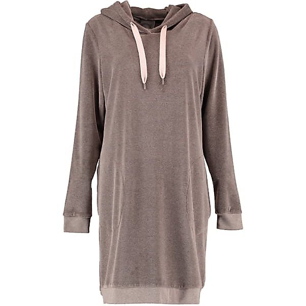 Cawö Home Active Longsize Hoodie 820 - Farbe: mocca-rosé - 32 günstig online kaufen