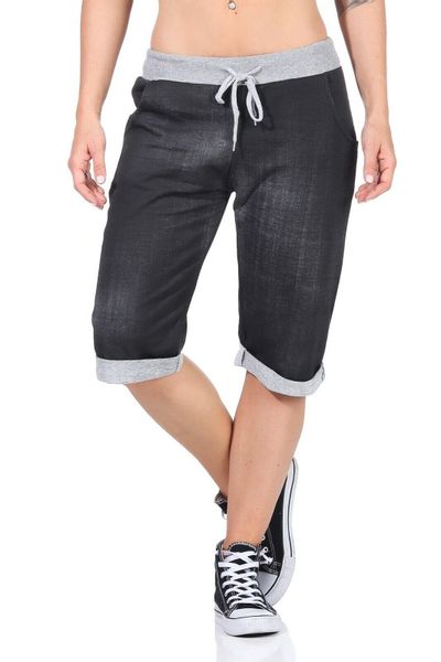 Aurela Damenmode Jogginghose Bermuda Damen Hose günstig online kaufen