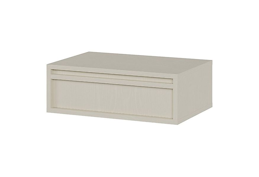 Selsey Nachttisch EVO, Wandhängende Nachtkonsole mit griffloser Schublade 5 günstig online kaufen