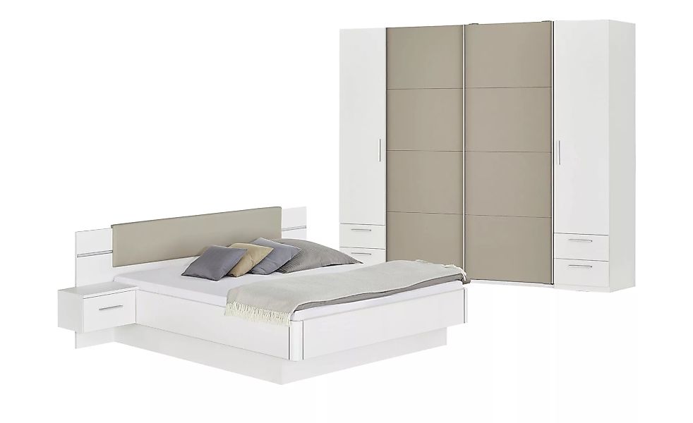 uno Schlafzimmer - weiß - Komplett-Schlafzimmer - Möbel Kraft günstig online kaufen