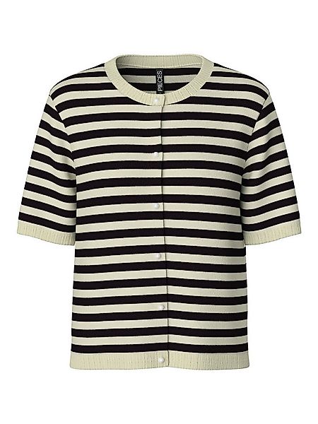 pieces Strickjacke PCORINA SS STRIPE KNIT CARDI PWP BC günstig online kaufen