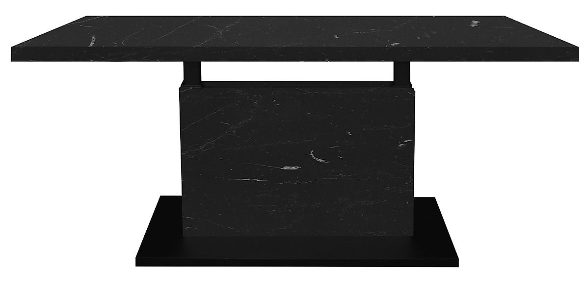 Mäusbacher Couchtisch verstellbar, keramik optik schwarz günstig online kaufen