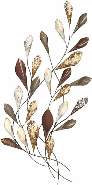 HOFMANN LIVING AND MORE Wanddekoobjekt "Wanddekoration" Zweig farbig aus Me günstig online kaufen