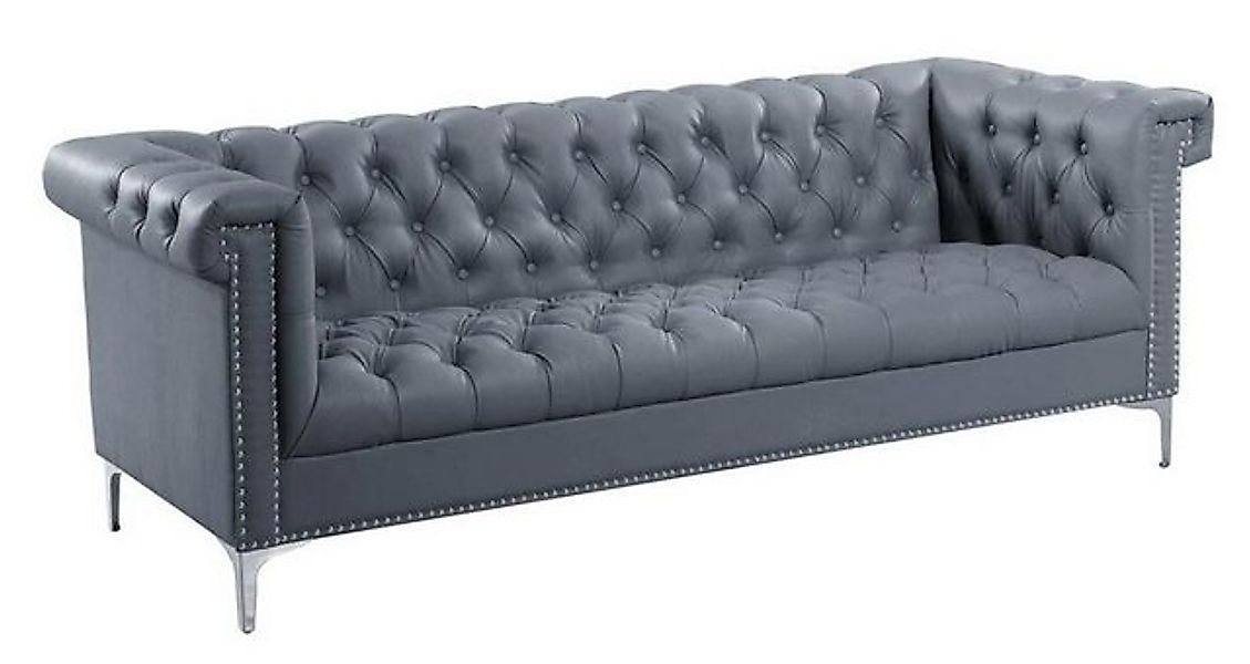 Xlmoebel 3-Sitzer Moderne Design-Couch in Schwarz mit drei Sitzplätzen, 1 T günstig online kaufen