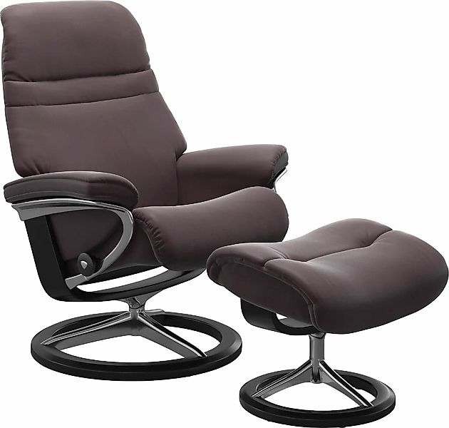 Stressless "Sunrise" mit Signature Base, Größe M, Gestell Schwarz, in 2 Led günstig online kaufen