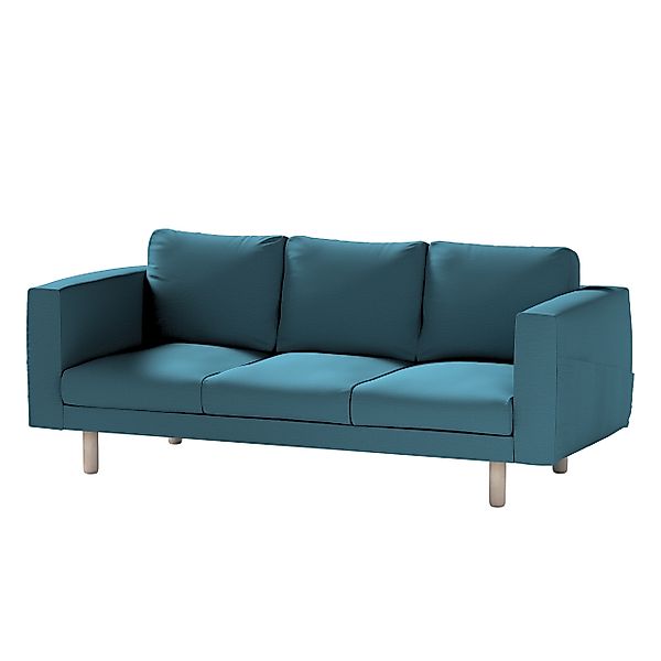 Bezug für Norsborg 3-Sitzer Sofa, dunkelblau, Norsborg 3-Sitzer Sofabezug, günstig online kaufen