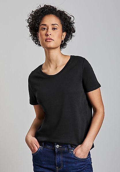 STREET ONE T-Shirt, aus reiner Baumwolle günstig online kaufen