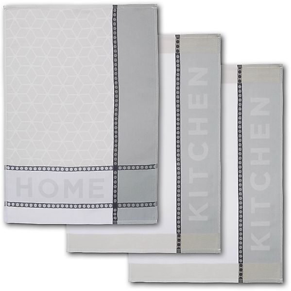 Dyckhoff Geschirrtuch HOME / KITCHEN, Maße günstig online kaufen