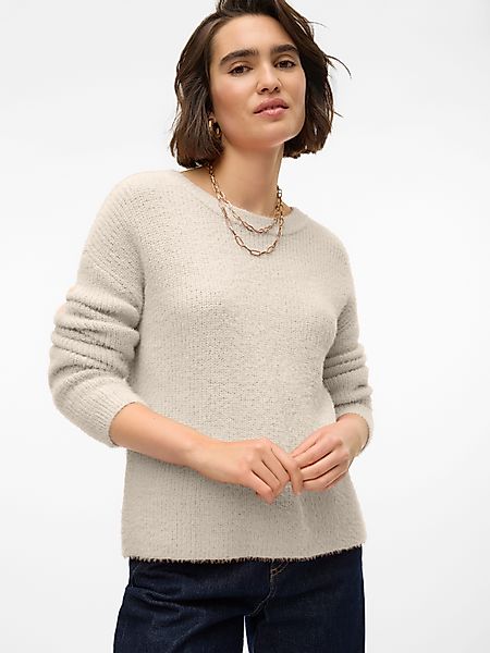 Vero Moda Strickpullover VMPUFF LS O-NECK günstig online kaufen