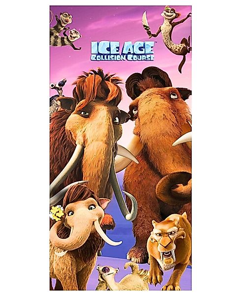 Halantex Badetuch ICE AGE, Baumwolle, Kinder günstig online kaufen