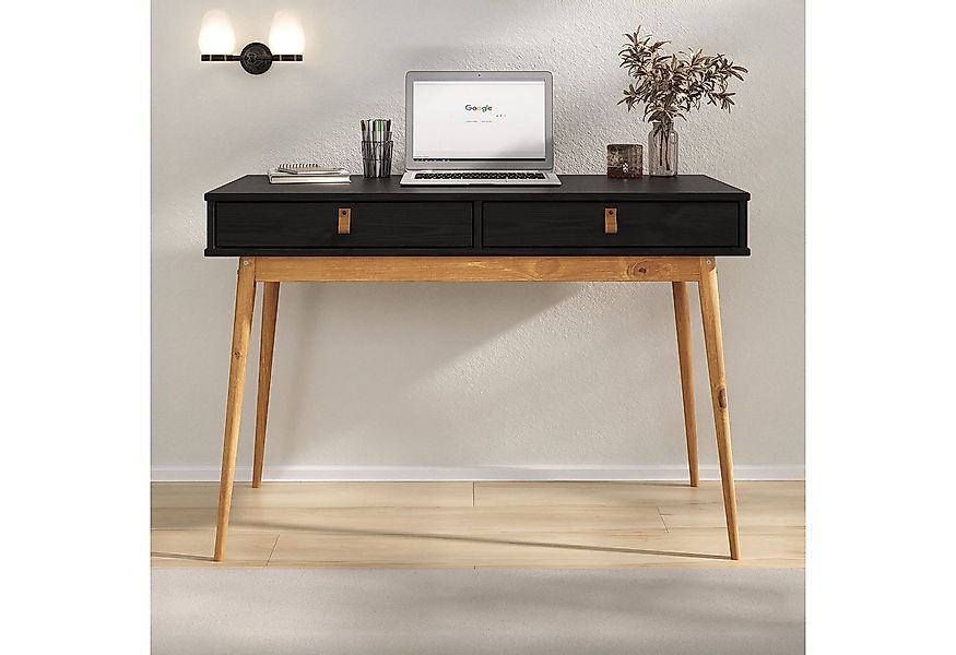 IDIMEX Schreibtisch WANDA, Bürotisch mit Schubladen Homeoffice Tisch Massiv günstig online kaufen