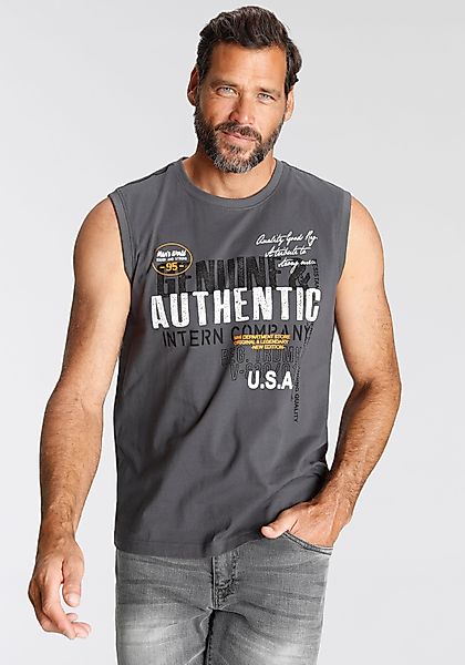 Man's World Muscleshirt ohne Ärmel, bedruckt, günstig online kaufen