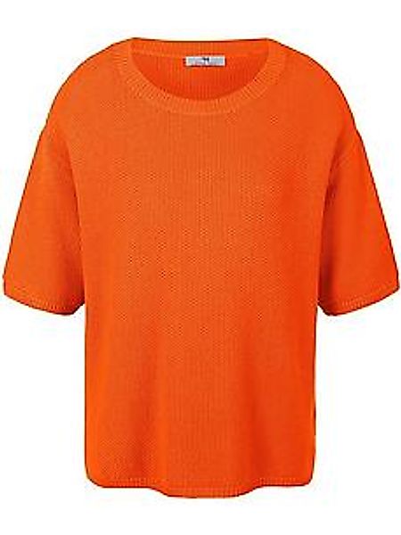 Pullover 1/2-Arm aus 100% Baumwolle Peter Hahn orange günstig online kaufen