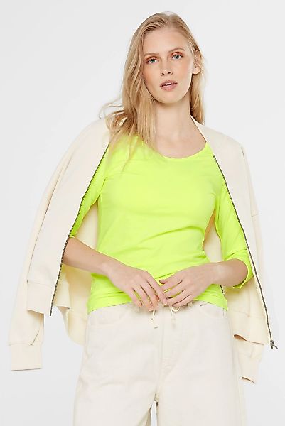 SENSES.THE LABEL Rundhalsshirt, mit Elasthan-Anteil günstig online kaufen