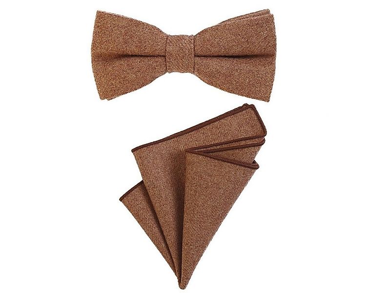 DonDon Fliege Schleife und Einstecktuch aus Baumwolle (Packung, 2-St) berei günstig online kaufen