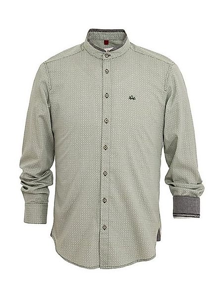 Spieth & Wensky Trachtenhemd Hemd DORIAN oliv (Slim Fit) günstig online kaufen