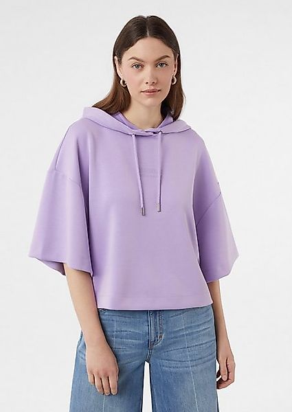 comma casual identity Kurzarmshirt Relaxed-Fit-Sweatshirt im Kimono-Stil mi günstig online kaufen