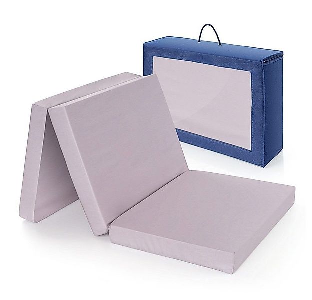 Reisebett-Matratzen Komfort - Grau, Alvi®, 6 cm hoch, Reisebettmatratze 60x günstig online kaufen