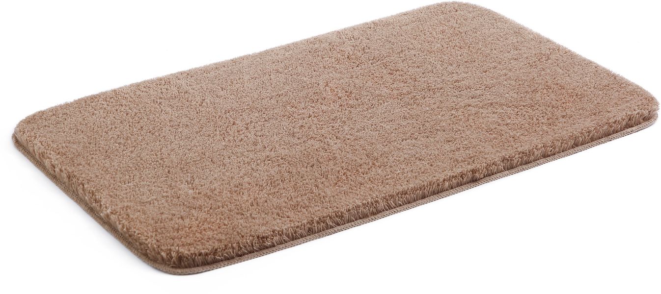 my home Badematte "Merida, Badvorleger, Badezimmer Teppich" Höhe 32 mm ruts günstig online kaufen