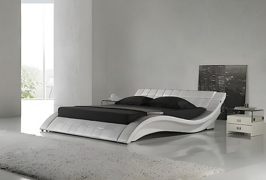 JVmoebel Bett Bett Silber Schlafzimmer JV Möbel Liegefläche 180x200 Schlafz günstig online kaufen