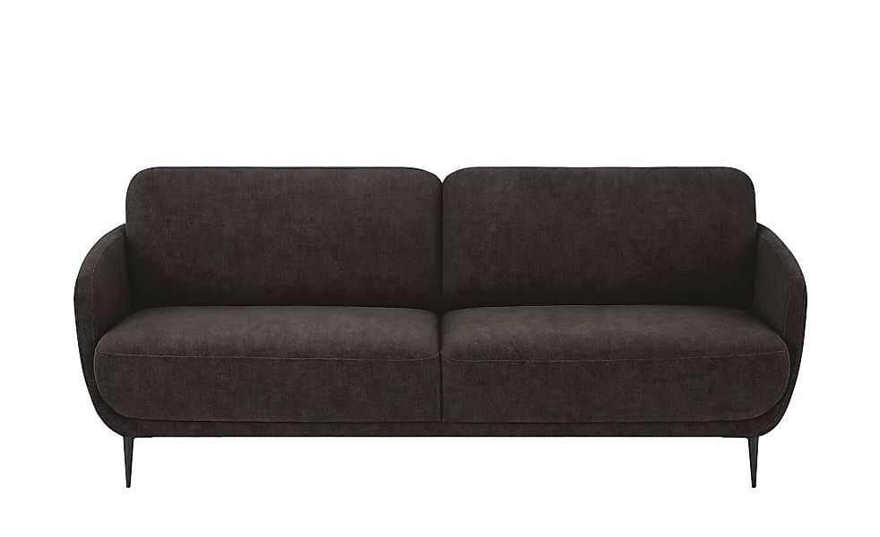 Einzelsofa - braun - 201 cm - 78 cm - 97 cm - Polstermöbel > Sofas > 3-Sitz günstig online kaufen