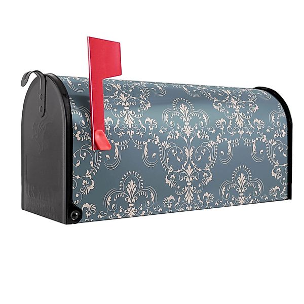 Banjado Amerikanischer Briefkasten Schwarz 48x22x16cm US Mailbox Letterbox günstig online kaufen