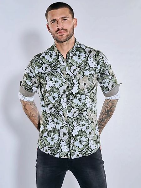 emilio adani Langarmhemd Langarm-Hemd gemustert günstig online kaufen
