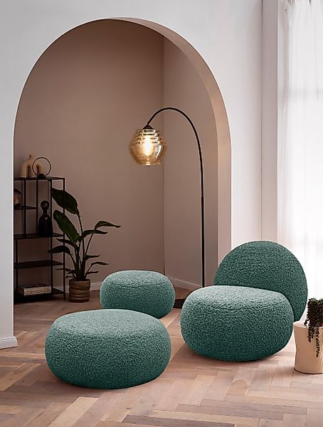 Home affaire Polsterhocker "Mithras I Lieferzeit nur 2 Wochen, passend zum günstig online kaufen